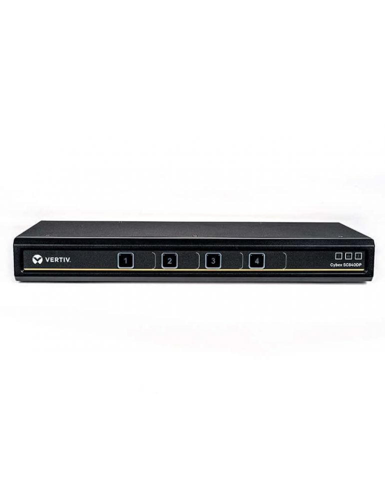 Vertiv Cybex SC 840DP switch-uri pentru tastatură, mouse și monitor (KVM) Negru
