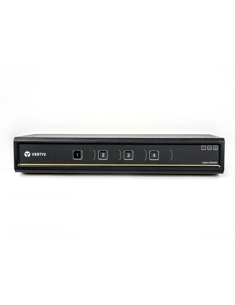 Vertiv Avocent SC940H-202 switch-uri pentru tastatură, mouse și monitor (KVM) Raft pentru montat echipamente Negru