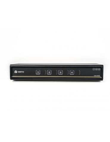 Vertiv Avocent SC940-202 switch-uri pentru tastatură, mouse și monitor (KVM) Raft pentru montat echipamente Negru Vertiv - 1 - Tik.ro
