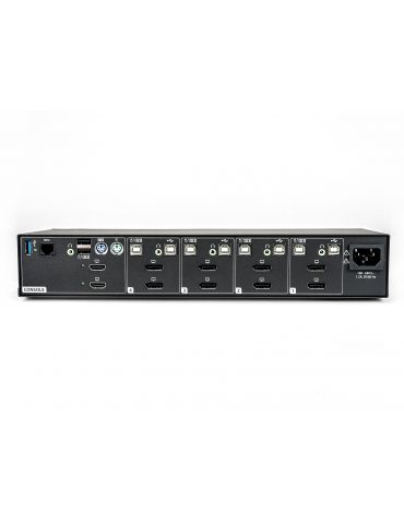 Vertiv Avocent SC945D-202 switch-uri pentru tastatură, mouse și monitor (KVM) Raft pentru montat echipamente Negru Vertiv - 3