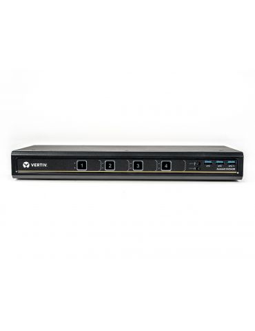 Vertiv Avocent SV240D-202 switch-uri pentru tastatură, mouse și monitor (KVM) Negru Vertiv - 1 - Tik.ro