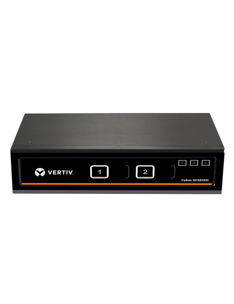 Vertiv Cybex SC 920XP switch-uri pentru tastatură, mouse și monitor (KVM) Negru