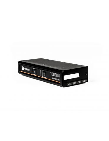 Vertiv Avocent SC820H-202 switch-uri pentru tastatură, mouse și monitor (KVM) Raft pentru montat echipamente Negru Vertiv - 2