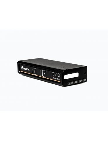 Vertiv Avocent SC820-202 switch-uri pentru tastatură, mouse și monitor (KVM) Raft pentru montat echipamente Negru Vertiv - 1 - Tik.ro
