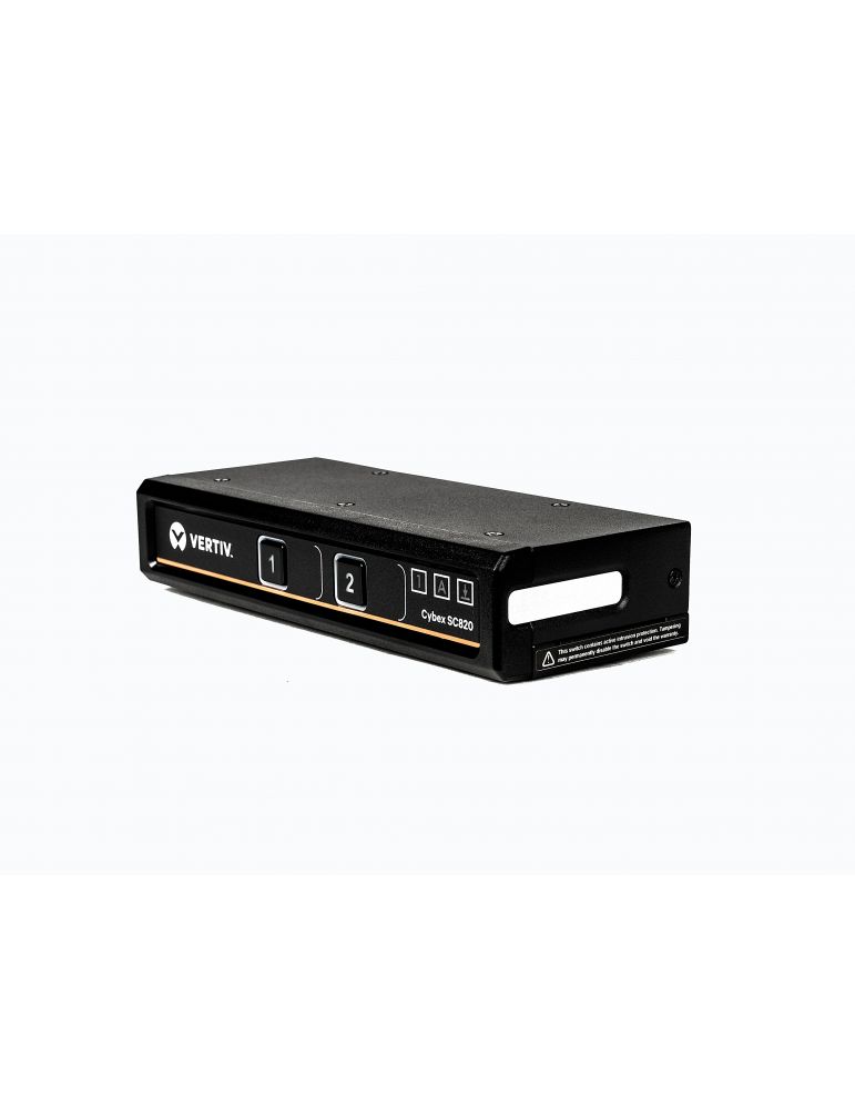 Vertiv Avocent SC820-202 switch-uri pentru tastatură, mouse și monitor (KVM) Raft pentru montat echipamente Negru