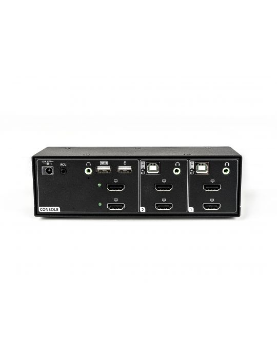 Vertiv Avocent SC920H-202 switch-uri pentru tastatură, mouse și monitor (KVM) Raft pentru montat echipamente Negru Vertiv - 2