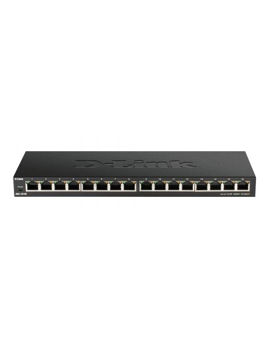 D-Link DGS-1016S switch-uri Fara management Gigabit Ethernet (10/100/1000) Negru D-link - 2