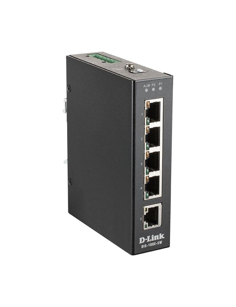 D-Link DIS-100E-5W switch-uri Fara management L2 Fast Ethernet (10/100) Negru