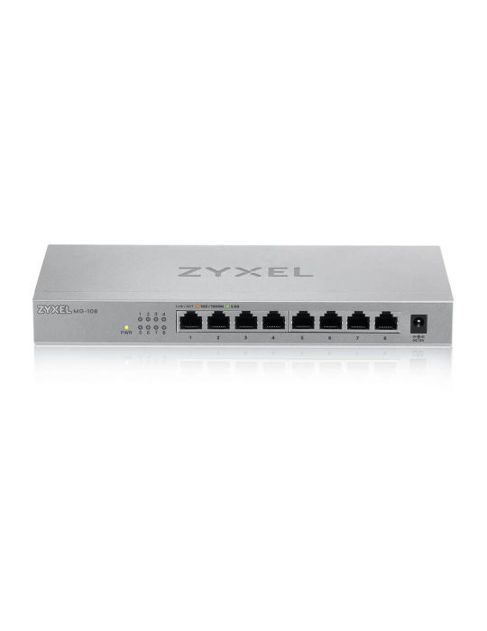 Zyxel MG-108 Fara management 2.5G Ethernet (100/1000/2500) Oțel Zyxel - 2