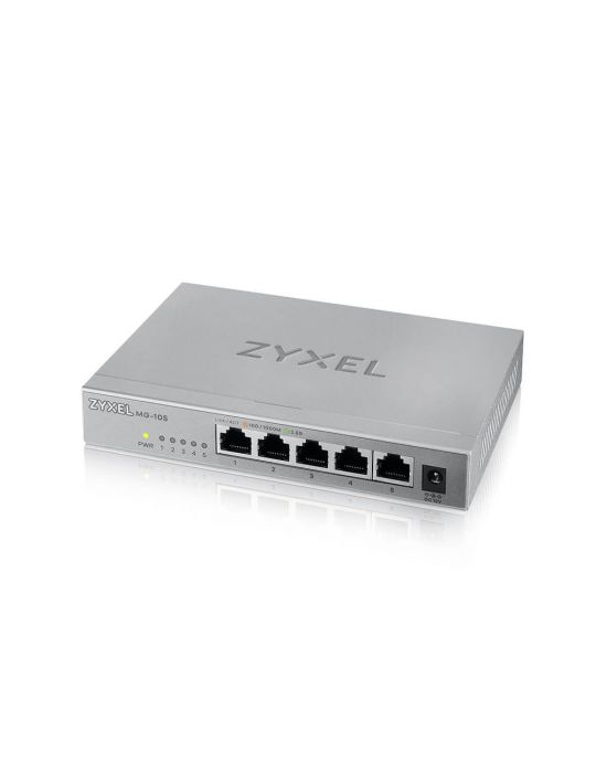 Zyxel MG-105 Fara management 2.5G Ethernet (100/1000/2500) Oțel Zyxel - 3