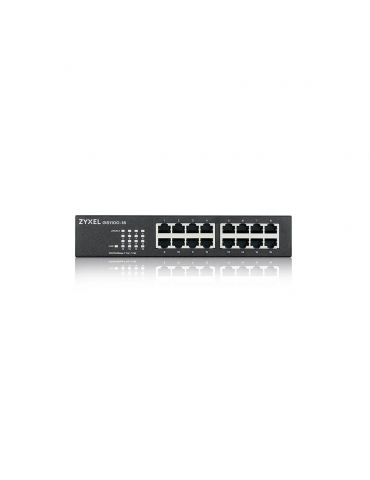 Zyxel GS1100-16 Fara management Gigabit Ethernet (10/100/1000) Negru Zyxel - 3