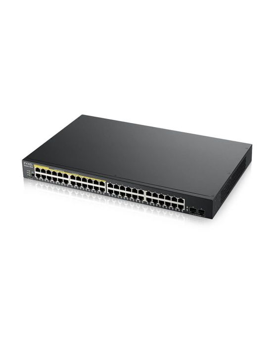 Zyxel GS1900-48HPv2 Gestionate L2 Gigabit Ethernet (10/100/1000) Power over Ethernet (PoE) Suport Negru Zyxel - 3