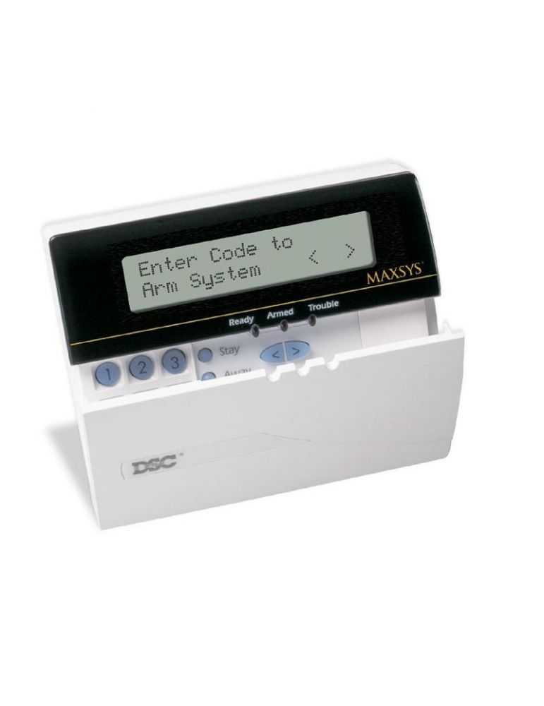 Tastatura lcd pentru centrala pc 4010 / 4020 5 functiii