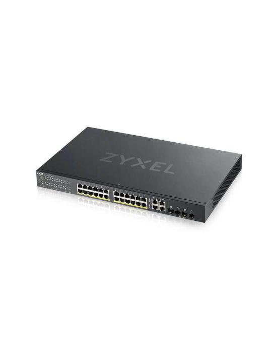 Zyxel GS1920-24HPV2 Gestionate Gigabit Ethernet (10/100/1000) Power over Ethernet (PoE) Suport Negru Zyxel - 4