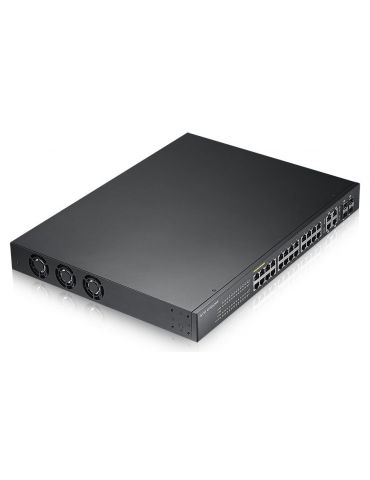 Zyxel GS1920-24HP Gestionate L2 Gigabit Ethernet (10/100/1000) Power over Ethernet (PoE) Suport Negru Zyxel - 3