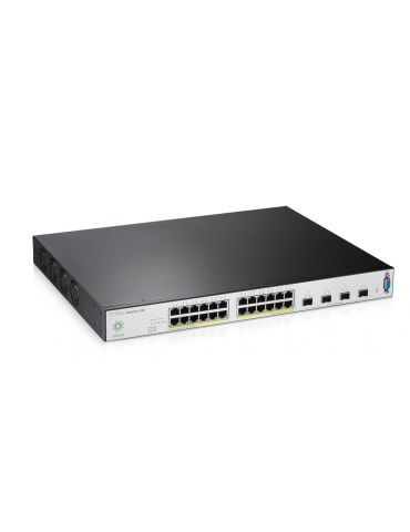 Zyxel NSW200-28P Gestionate L2 Gigabit Ethernet (10/100/1000) Power over Ethernet (PoE) Suport Negru, Gri Zyxel - 2