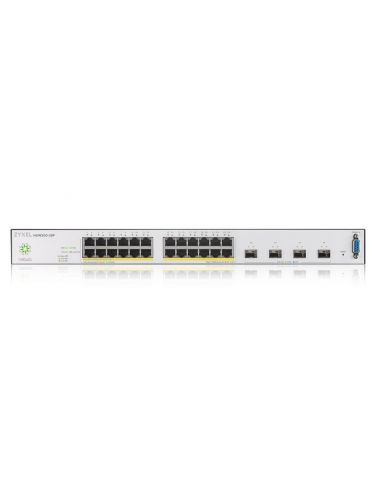 Zyxel NSW200-28P Gestionate L2 Gigabit Ethernet (10/100/1000) Power over Ethernet (PoE) Suport Negru, Gri Zyxel - 4