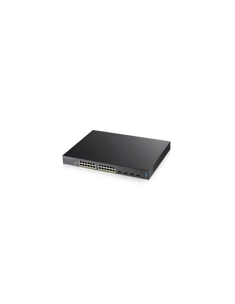 Zyxel XGS2210-28HP Gestionate L2 Gigabit Ethernet (10/100/1000) Power over Ethernet (PoE) Suport 1U Negru