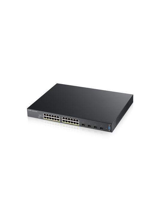 Zyxel XGS2210-28HP Gestionate L2 Gigabit Ethernet (10/100/1000) Power over Ethernet (PoE) Suport 1U Negru Zyxel - 1
