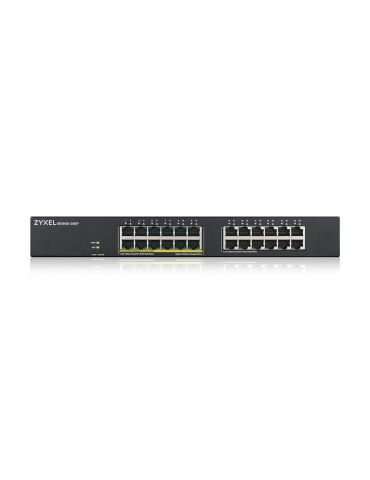 Zyxel GS1900-24EP Gestionate L2 Gigabit Ethernet (10/100/1000) Power over Ethernet (PoE) Suport Negru Zyxel - 3