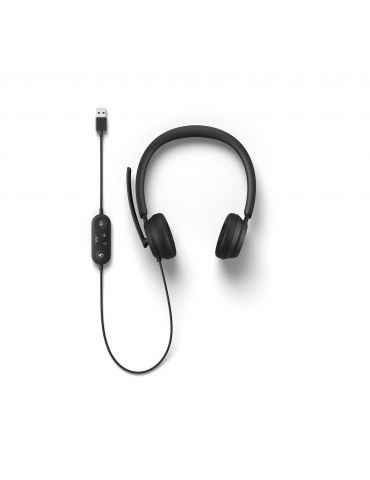 Microsoft Modern USB Headset Căști Prin cablu Bandă de fixare pe cap Birou/Call center USB Tip-A Negru Microsoft - 7
