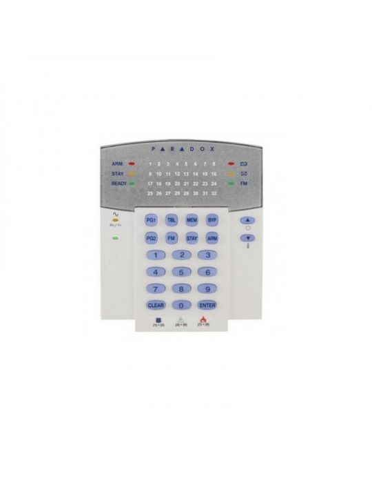 Tastatura led 32 zone radio compatibila cu: mg6160 şi mg6130 Paradox - 1