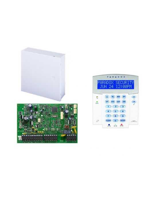 Centrala paradox sp5500 5 intrări de zonă sau 10 cu Paradox - 1