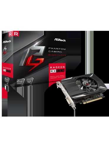 Placa video asrock phantom gaming radeon rx550 2g pci-express 3.0 Asrock - 1