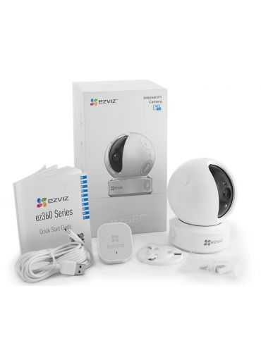 Camera supraveghere wifi pt ezviz cs-cv246 (a0-3b1wfr) rezolutie 720p comunicare Ezviz - 1 - Tik.ro