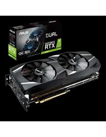 Placa video asus nvidia dual-rtx2070-o8g graphics engine: nvidiageforce rtx 2070 Asus - 1