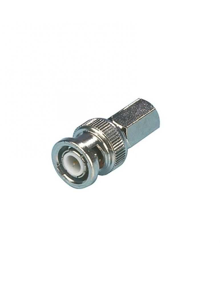 Mufa bnc tata pentru infiletare rg6 nd-rg6 pachet 10 buc