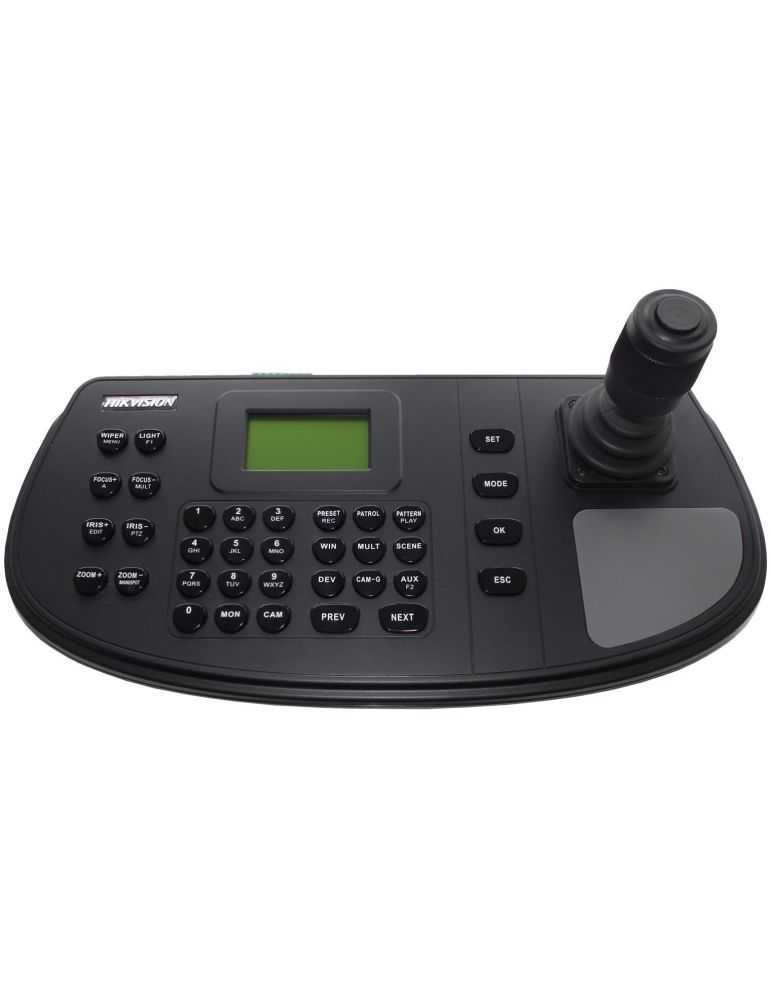 Tastatura Hikvision DS-1200KI, negru