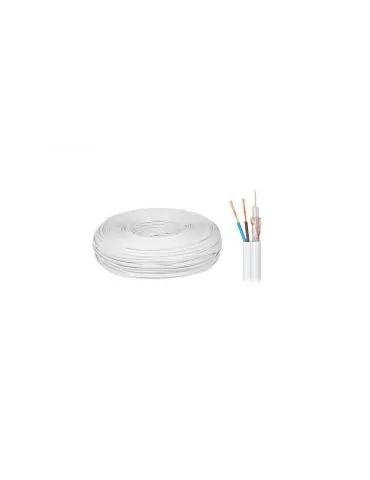 Cablu coaxial 75 cu+cu+2x0.5mm kab0546 100m. Other - 1 - Tik.ro