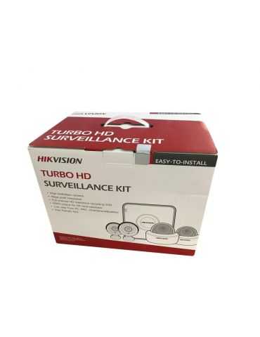 Kit de supraveghere hikvision kitul contine: - dvr ds-7104hqhi-k1  x Hikvision - 1