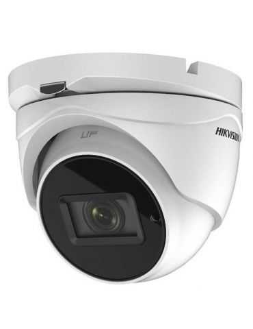 Camera supraveghere hikvision turbo hd dome ds-2ce76h0t-itmfs(2.8mm) 5 mp  audio Hikvision - 1 - Tik.ro