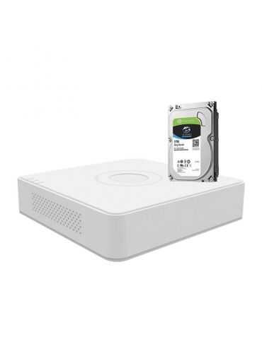Kit dvr turbo hd hikvision 4 canale + 1 x Hikvision - 1