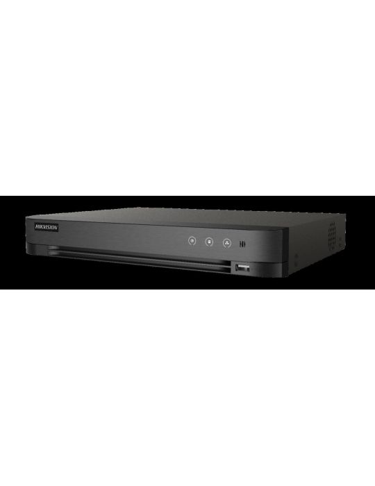 Dvr hikvision 4 canale ids-7204hqhi-m1/fa/a(eu)/4a+4/1alm 4mp acusens  deep learning algorithms-filtrarea Hikvision - 1