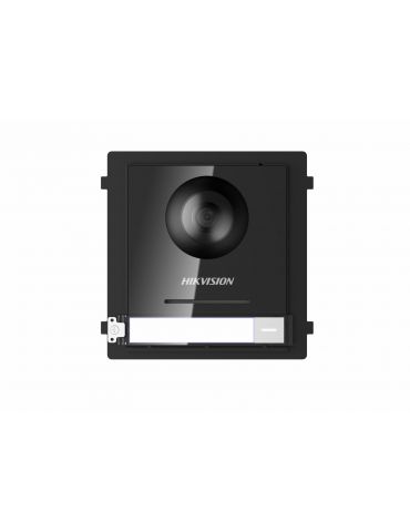 Panou videointerfon modular de exterior hikvision ds-kd8003-ime1/eu 1 xbuton apelare camera Hikvision - 1 - Tik.ro