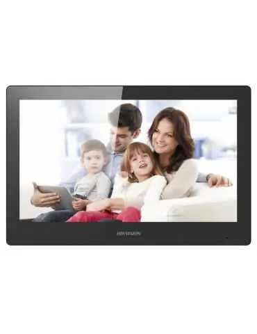 Monitor videointerfon wifi modular 10 color hikvision ds-kh8520-wte1/eu ecran lcd Hikvision - 1
