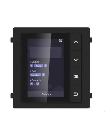 Modul de afisare pentru videointerfon modular hikvision ds-kd-dis ecran lcd Hikvision - 1 - Tik.ro