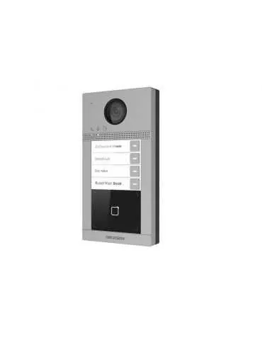 Post de exterior videointerfon ip hikvision ds-kv8413-wme1  wifi 4 x Hikvision - 1