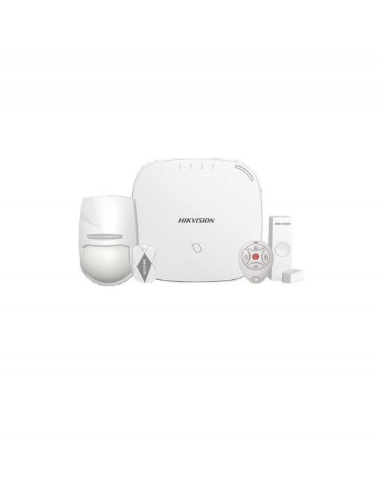 Kit de alarma wireless hikvision ds-pwa32-kt lan+wifi rf card frecventa Hikvision - 1