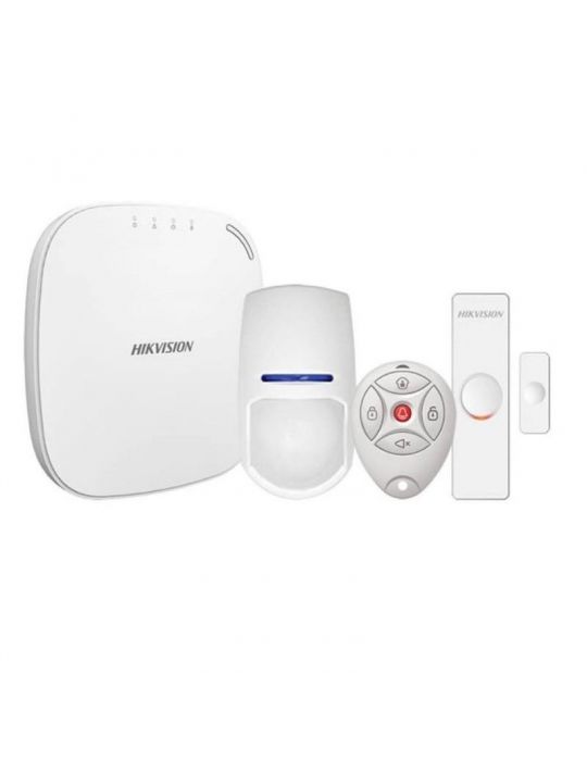 Kit de alarma wireless hikvision ds-pwa32-kg lan+wifi+gprs distanta comunicare: 800 Hikvision - 1