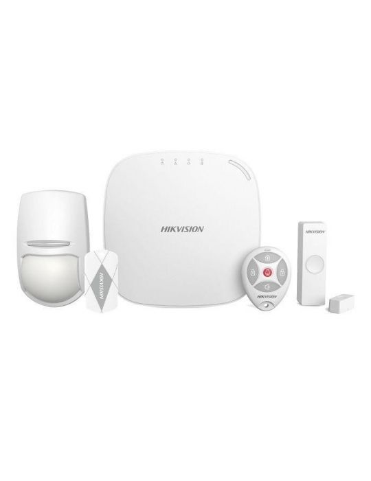 Kit de alarma wireless hikvision ds-pwa32-nkgt.gprs lan+wifi rf card frecventa Hikvision - 1