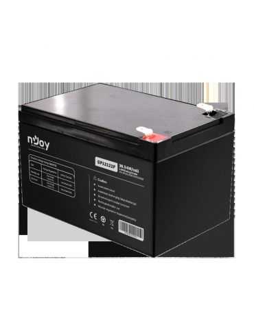 Acumulator njoy gp12122f 12v 38.54w/cell evaluat la 1.65v/cell @ 15 Njoy - 1 - Tik.ro