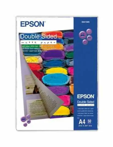 Hartie foto A4 Epson Double-Sided Matte C13S041569 Epson - 1 - Tik.ro