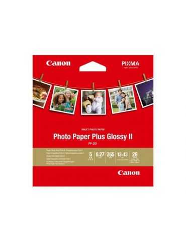 Hartie foto canon pp-201 dimensiune 13x13 cm 20 coli tip Canon - 1