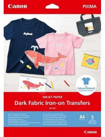 Canon dark fabric iron-on transfer a4 df-101 greutate 125 g/m2 Canon - 1