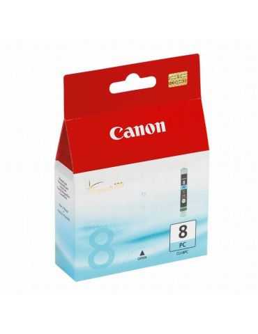 Cartus cerneala canon cli-8pc photo cyan capacitate 13ml pentru canon Canon - 1