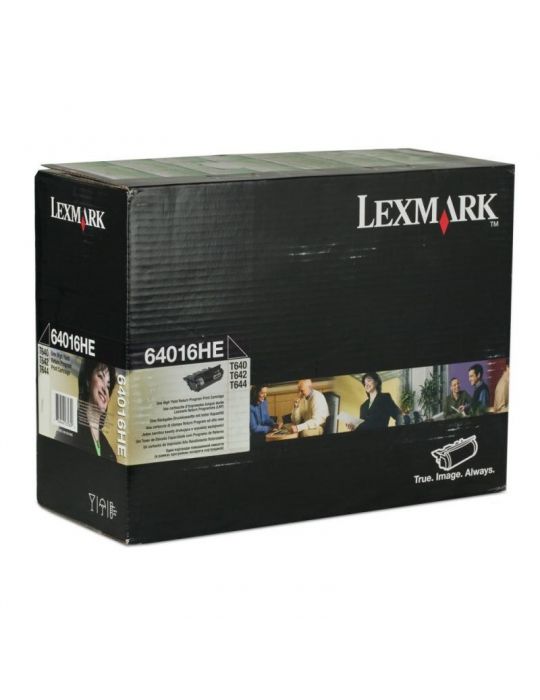 Toner Lexmark 64016HE Black Lexmark - 1